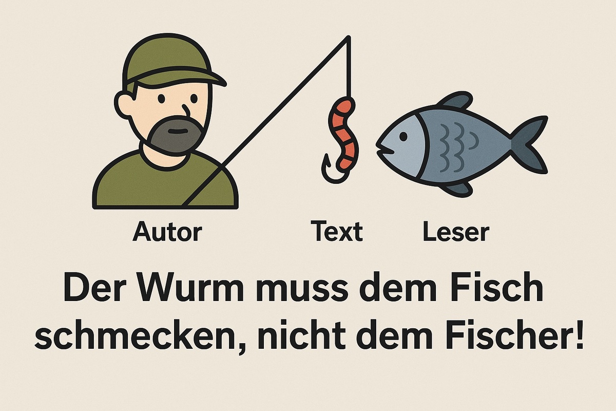 Mehr über den Artikel erfahren Binsenweisheiten aus der Unternehmenskommunikation. Teil 1: Der Wurm muss dem Fisch schmecken, nicht dem Fischer!